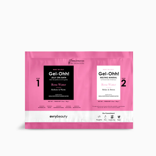 Avry Beauty Gel-Ohh! Jelly Spa Bath - Rose Water