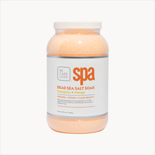BCL Dead Sea Salt Soak Mandarin + Mango (128 oz)