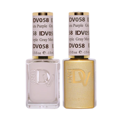 DND Diva Duo #058 Gray Meets Purple