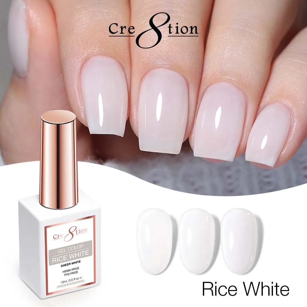 CRE8TION Rice White Gel