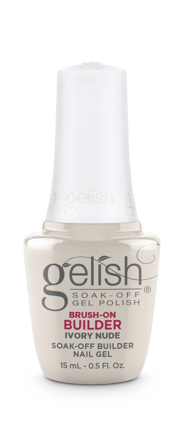 Gelish Ivory Nude Brush On Builder Gel 15 mL | .5 fl oz