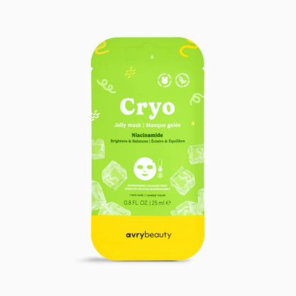 Avry Beauty Cryo Jelly Facial Mask - Niacinamide