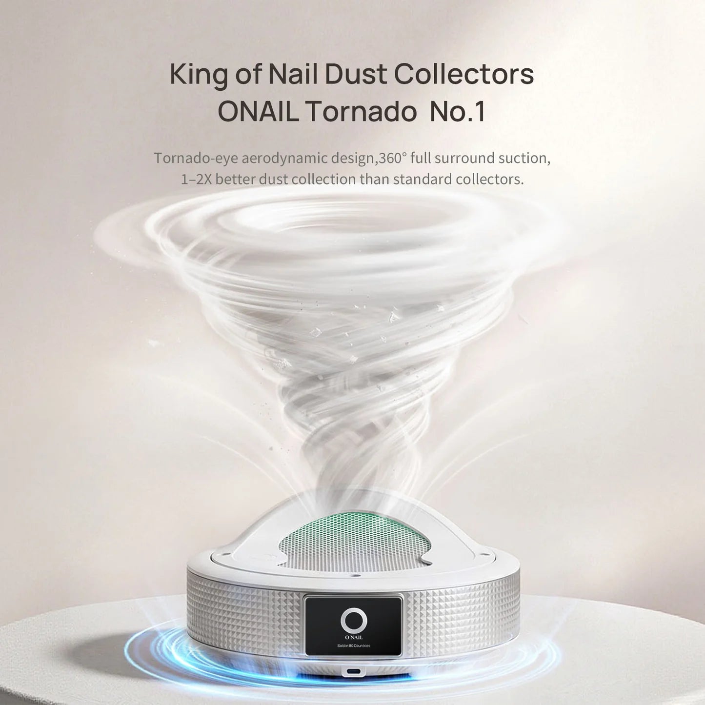 ONAIL Plug-in Nail Dust Collector Tornado No.1