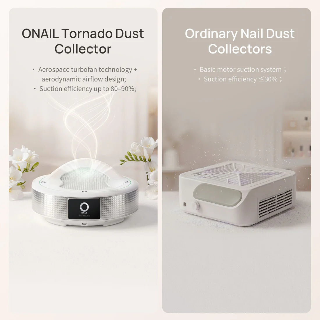 ONAIL Plug-in Nail Dust Collector Tornado No.1