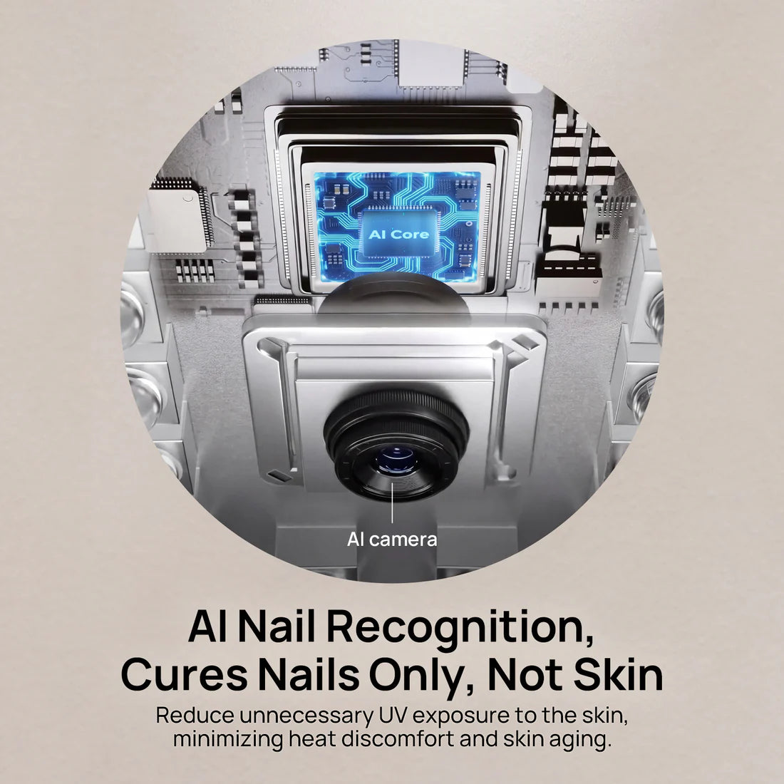 ONAIL Rechargeable AI Nail Lamp - SUNX PRO MAX