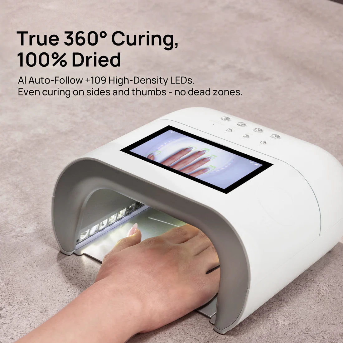 ONAIL Rechargeable AI Nail Lamp - SUNX PRO MAX
