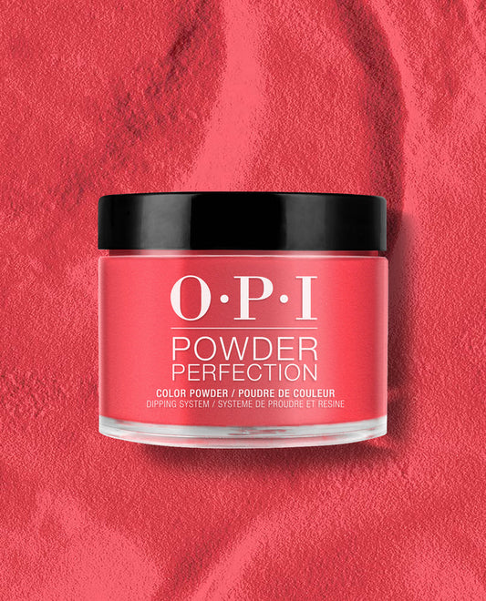 OPI Powder Perfection Red Hot Rio 43g/1.5oz