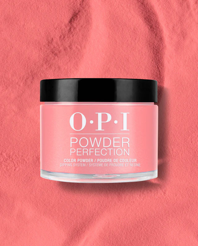 OPI Powder Perfection - Tempura-Ture Is Rising!