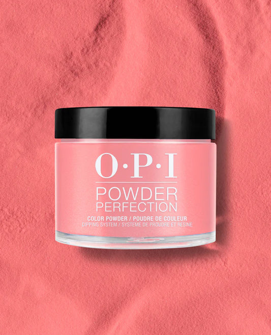 OPI Powder Perfection - Tempura-Ture Is Rising!