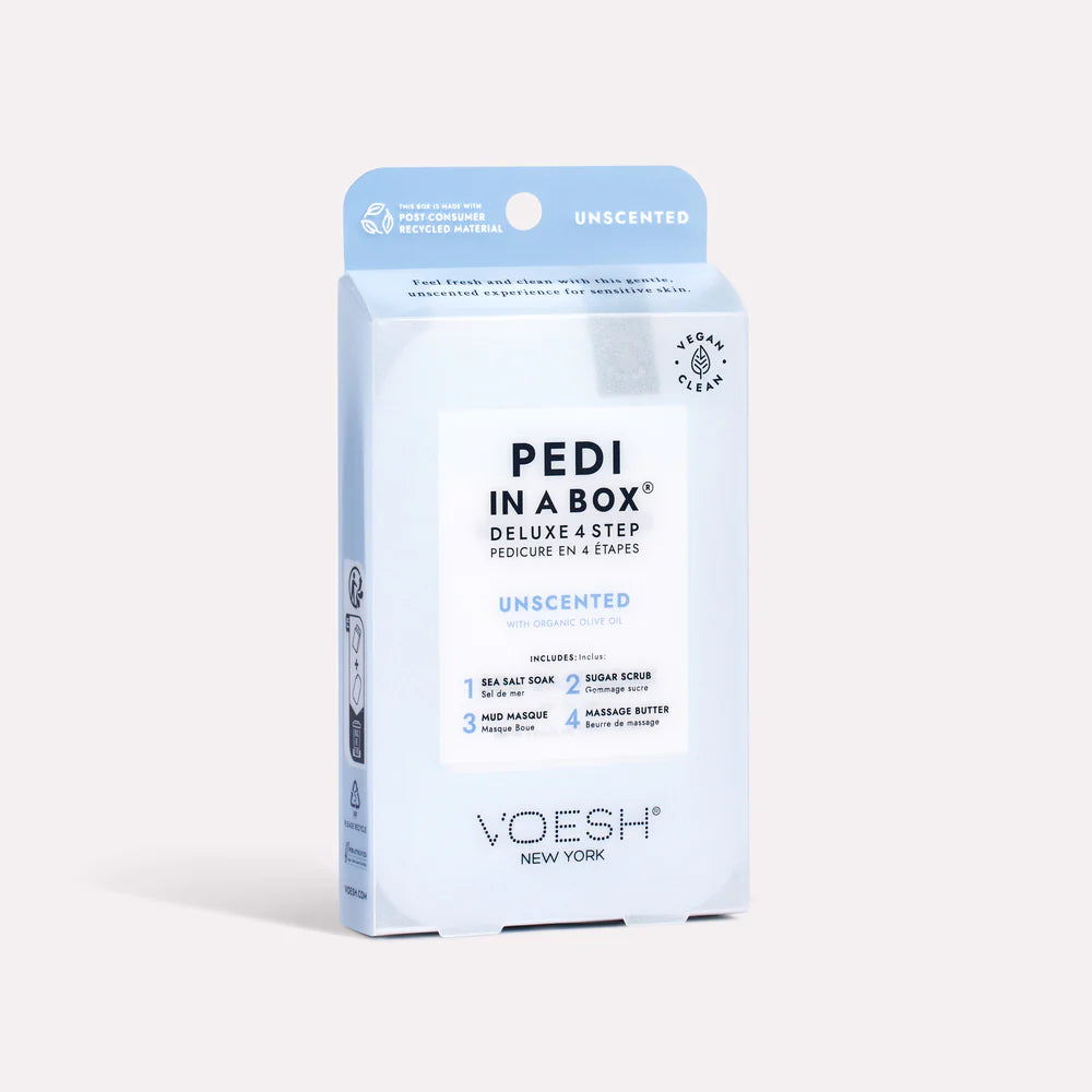 Voesh Pedi in a Box Deluxe 4 Step - Unscented 50/case