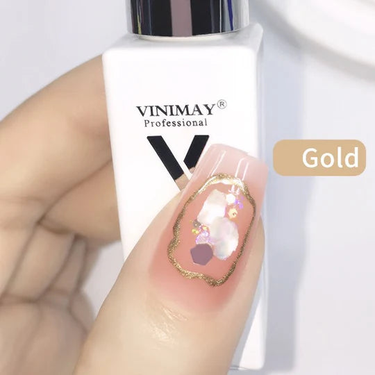 VINIMAY Gel Art Liner - Metallic Gold