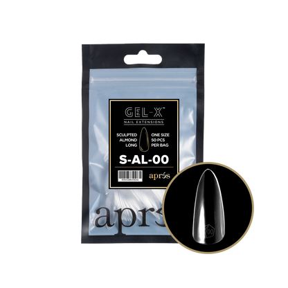APRES Gel-X Sculpted Almond Long Refill