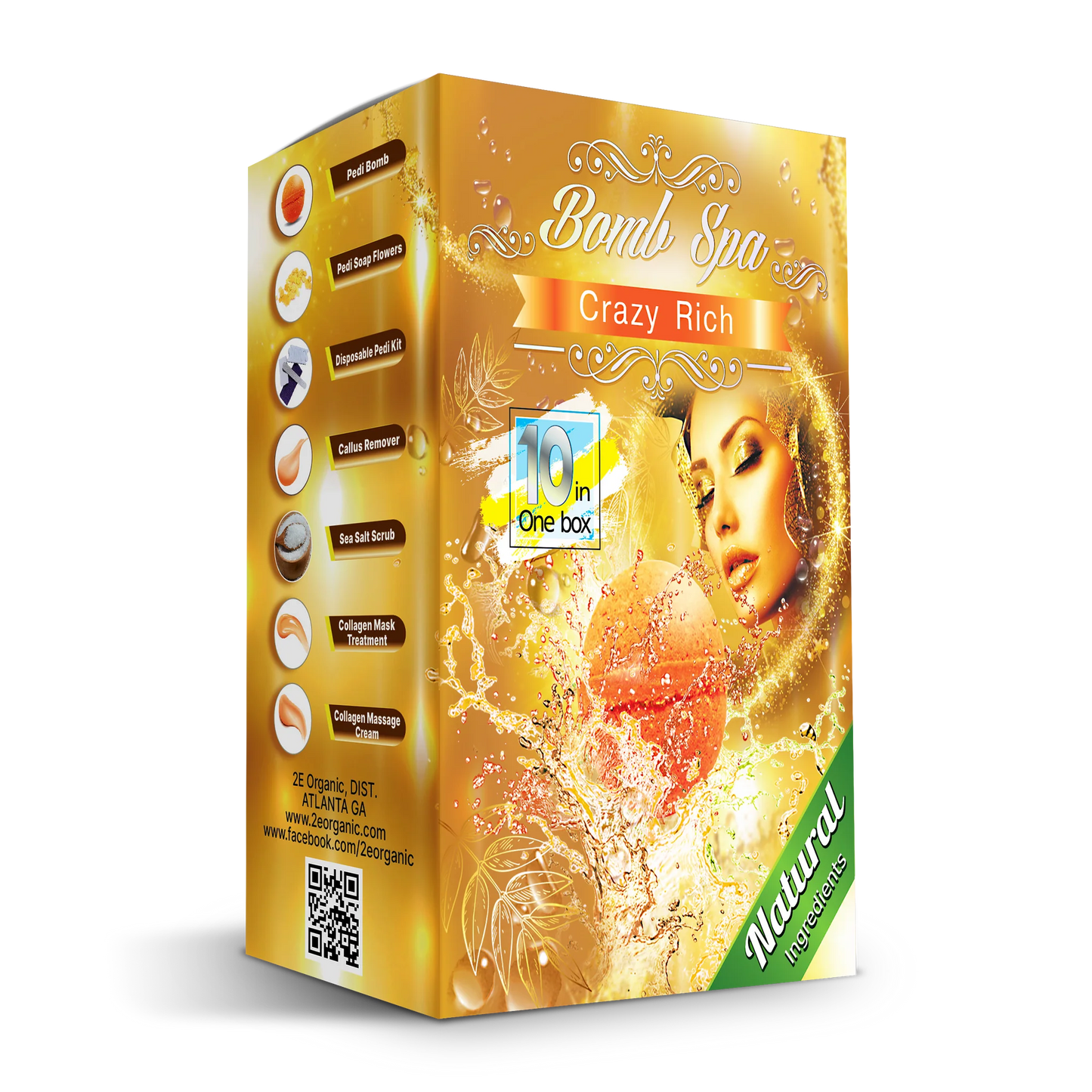 Bomb Spa 10in1 Pedicure Box