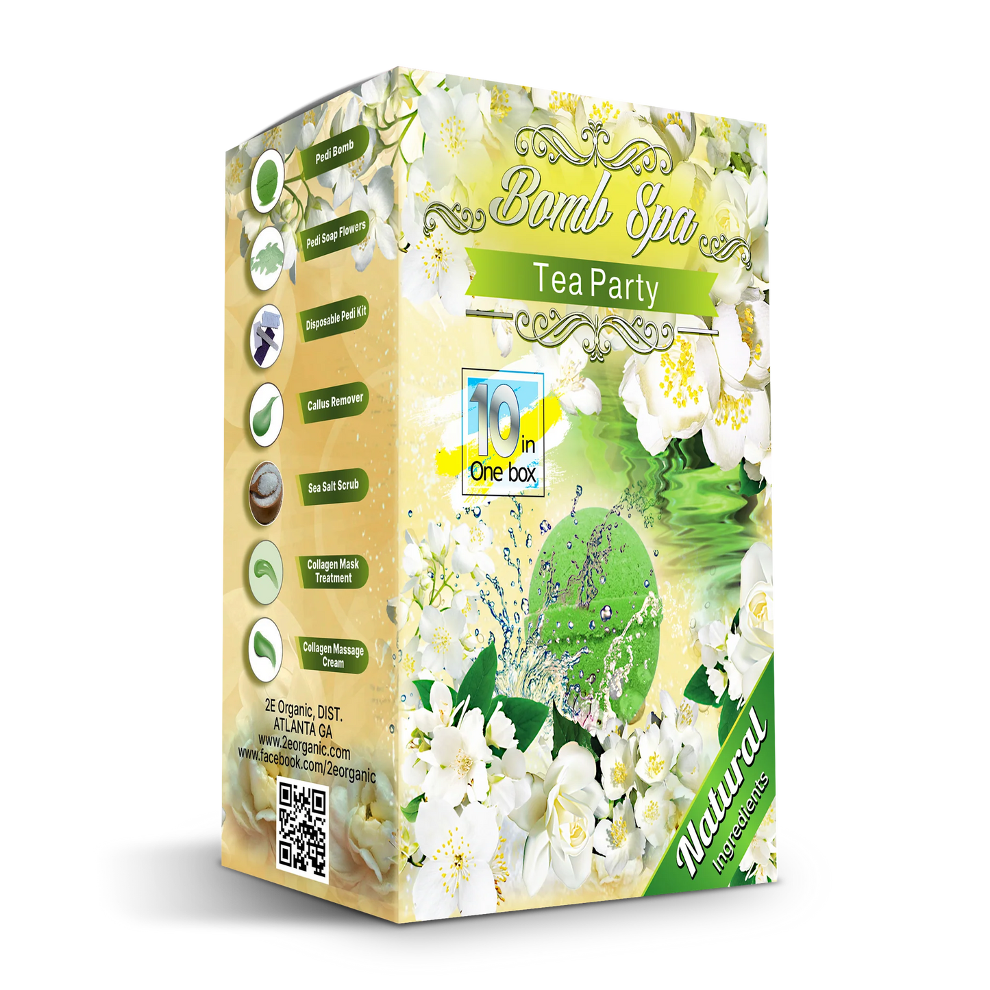 Bomb Spa 10in1 Pedicure Box