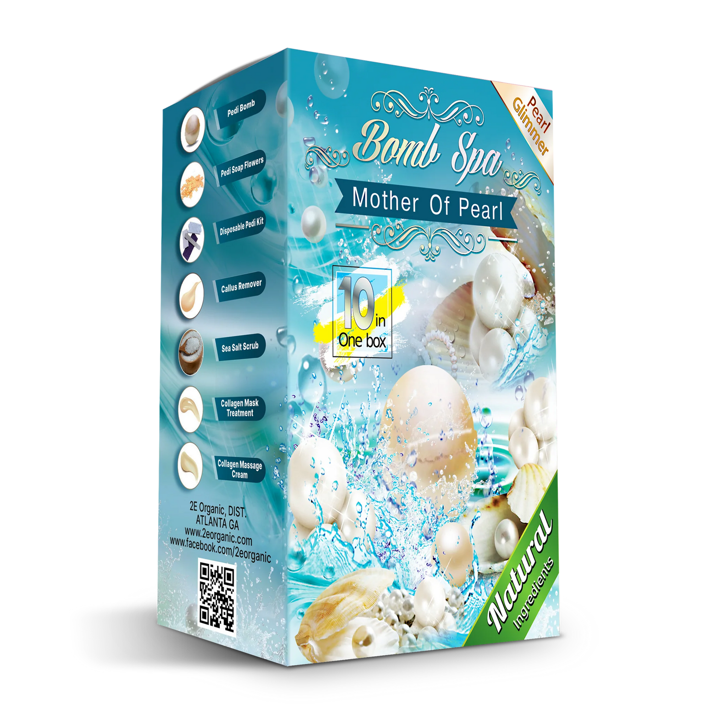 2EO Bomb Spa 10in1 Pedicure Box