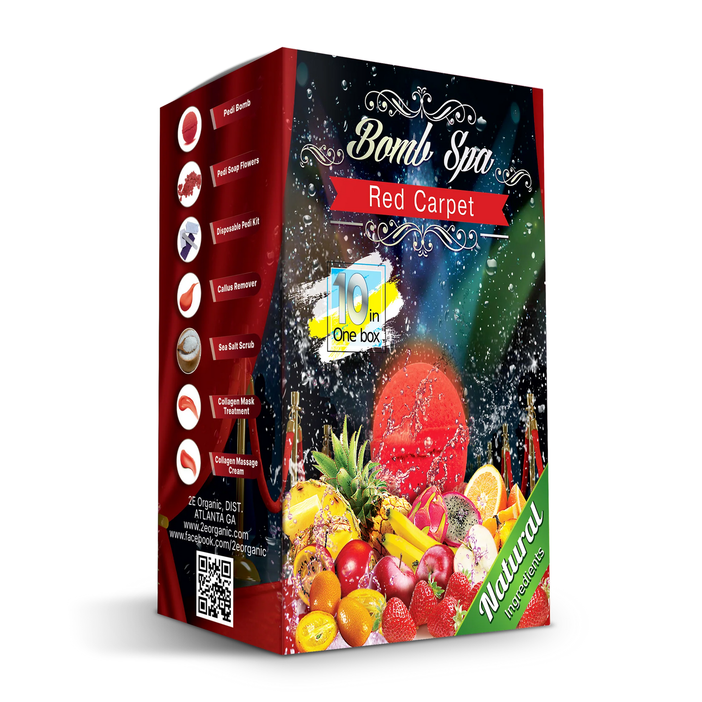 2EO Bomb Spa 10in1 Pedicure Box