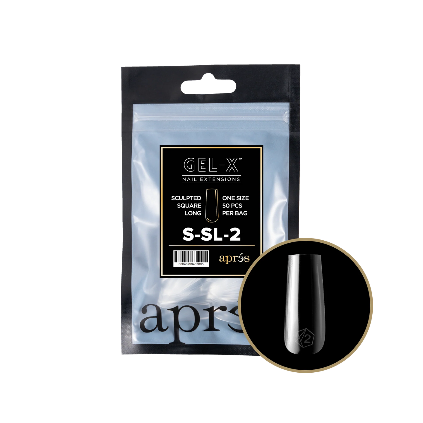 APRES Gel-X Sculpted Square Long Refill