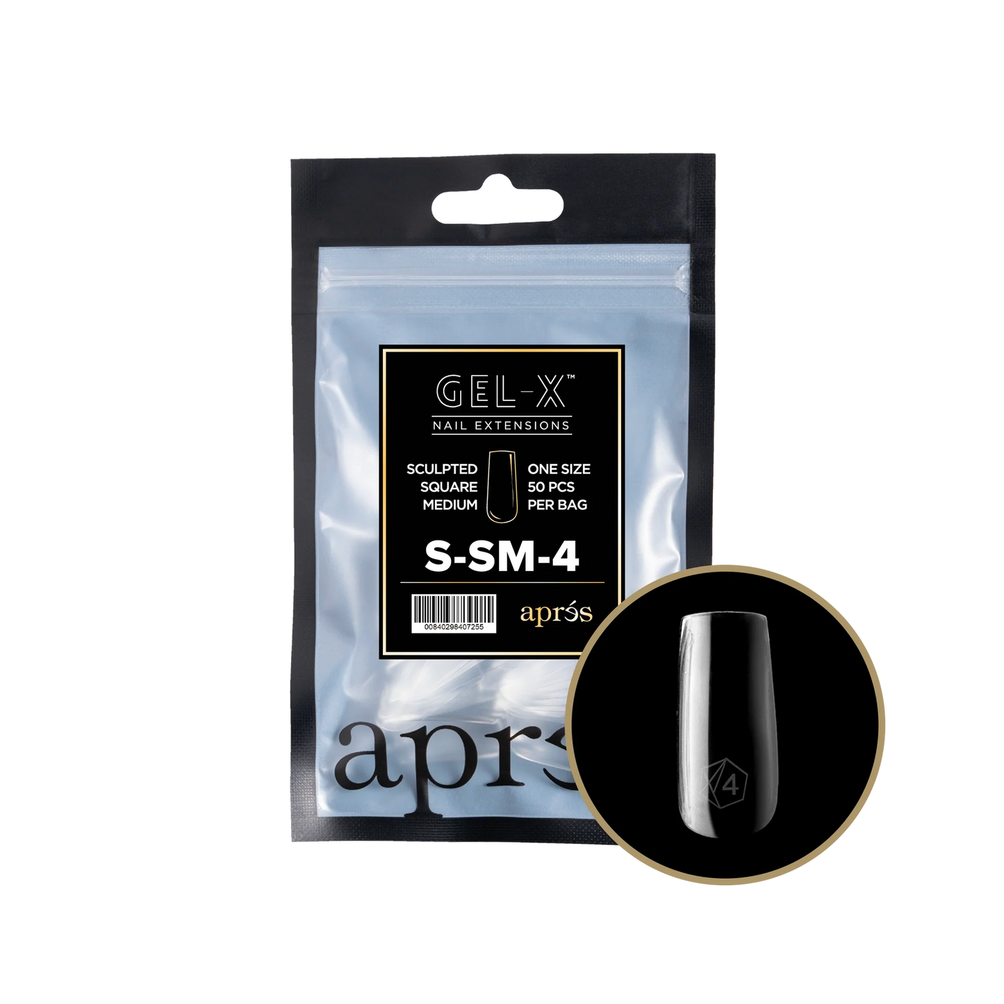 APRES Gel-X Sculpted Square Medium Refill