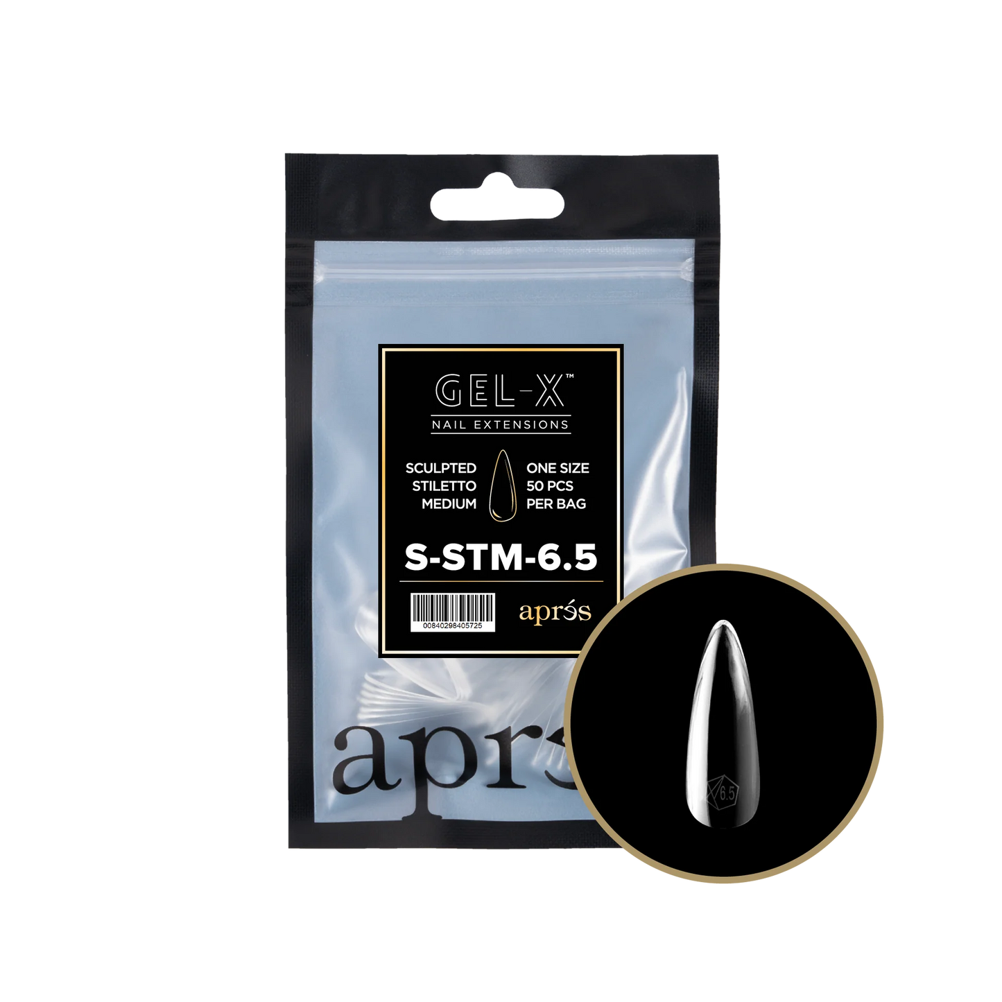 APRES Gel-X Sculpted Stiletto Medium Refill