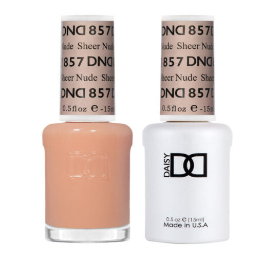 DND Duo #857 SHEER NUDE