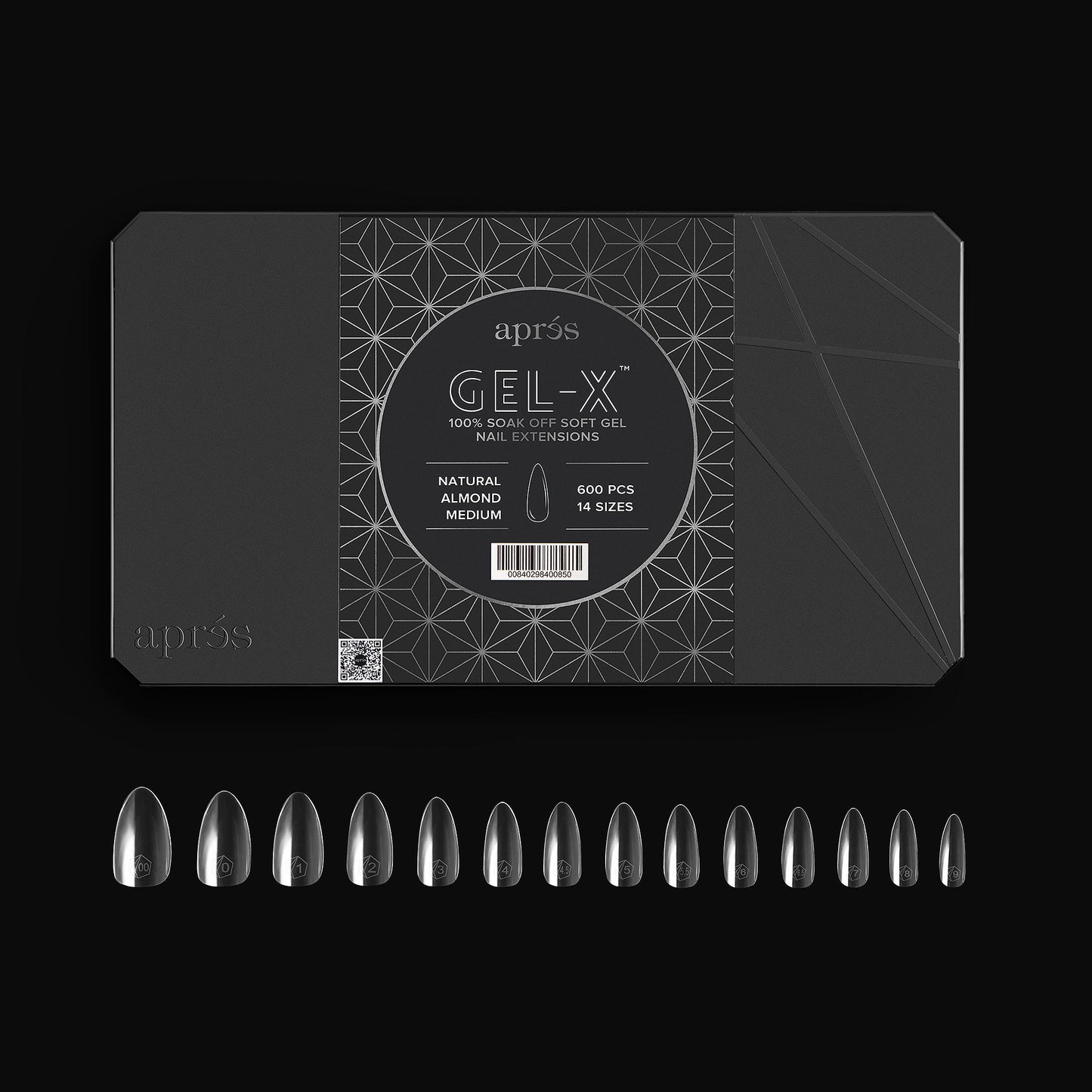 Apres Natural Almond Box of Tips 2.0