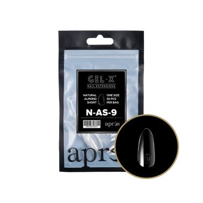 APRES Gel-X Natural Almond Short Refills