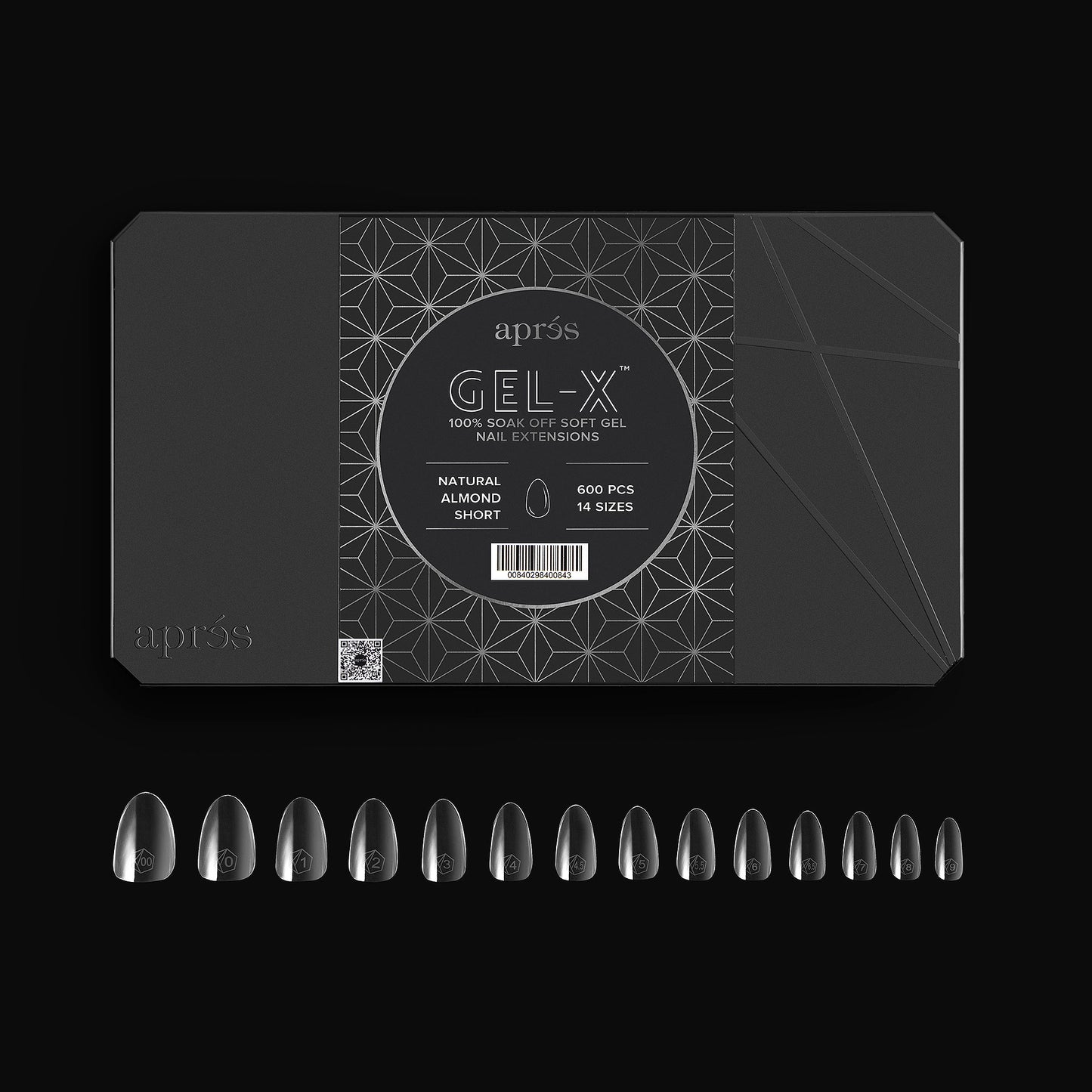 Apres Natural Almond Box of Tips 2.0