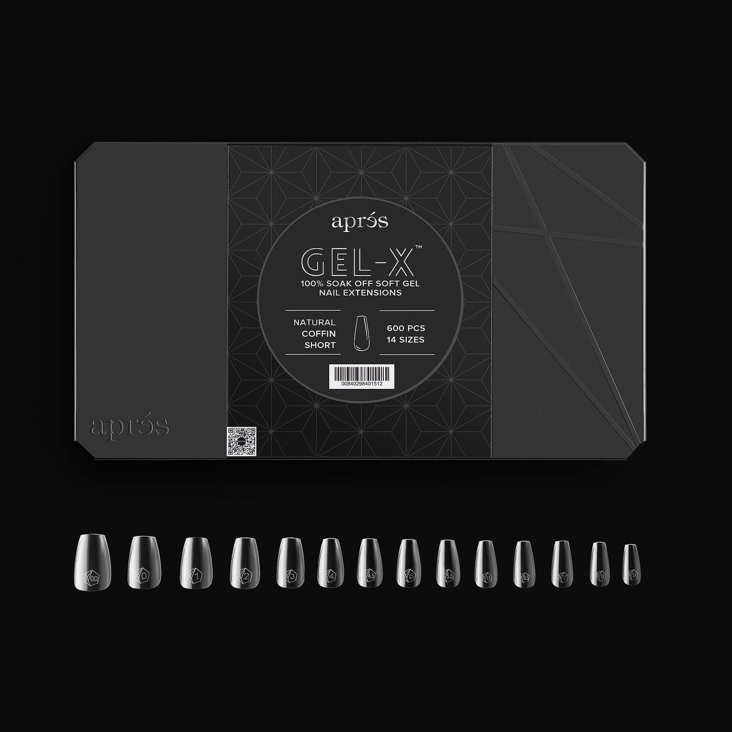 Apres Natural Coffin Box of Tips 2.0