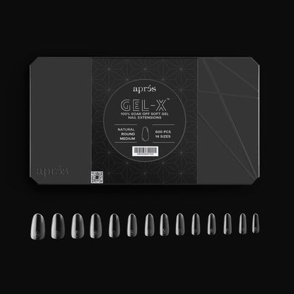 Apres Natural Round Box of Tips 2.0