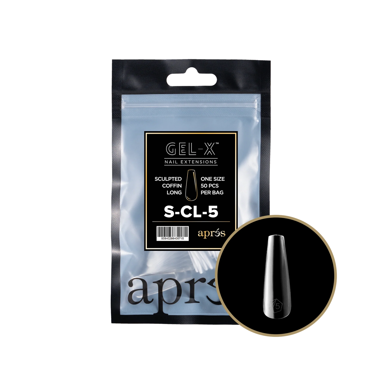 APRES Gel-X Sculpted Coffin Long Refill