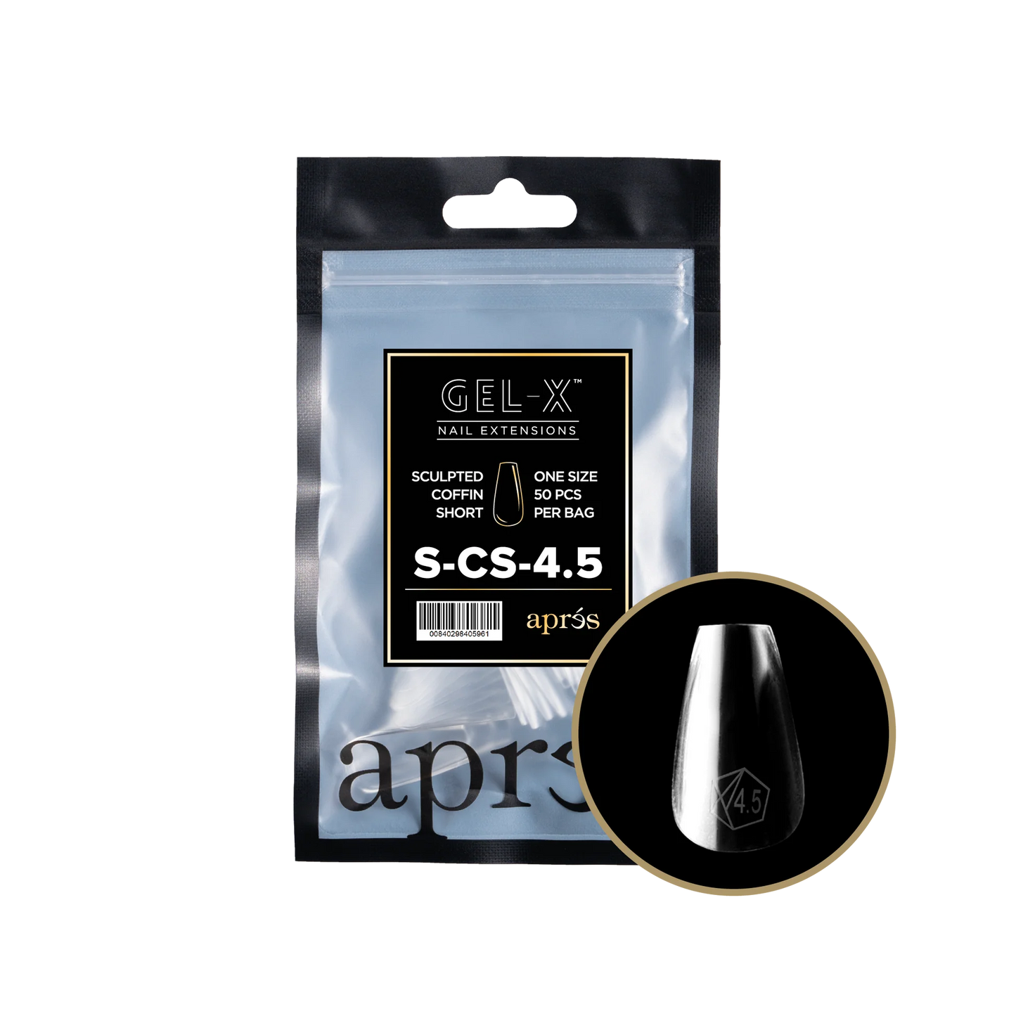 APRES Gel-X Sculpted Coffin Short Refill