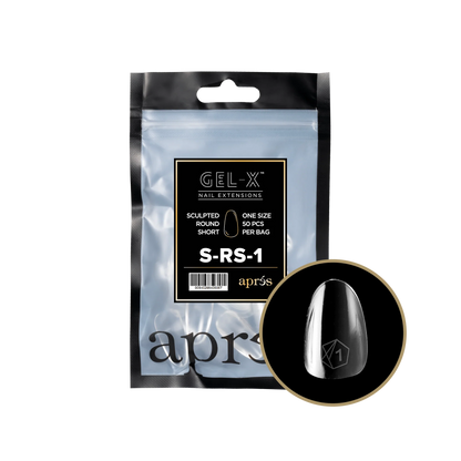 APRES Gel-X Sculpted Round Short Refill