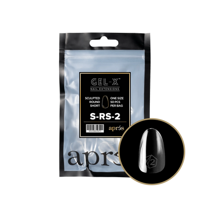 APRES Gel-X Sculpted Round Short Refill